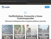 Tablet Screenshot of meduba.com